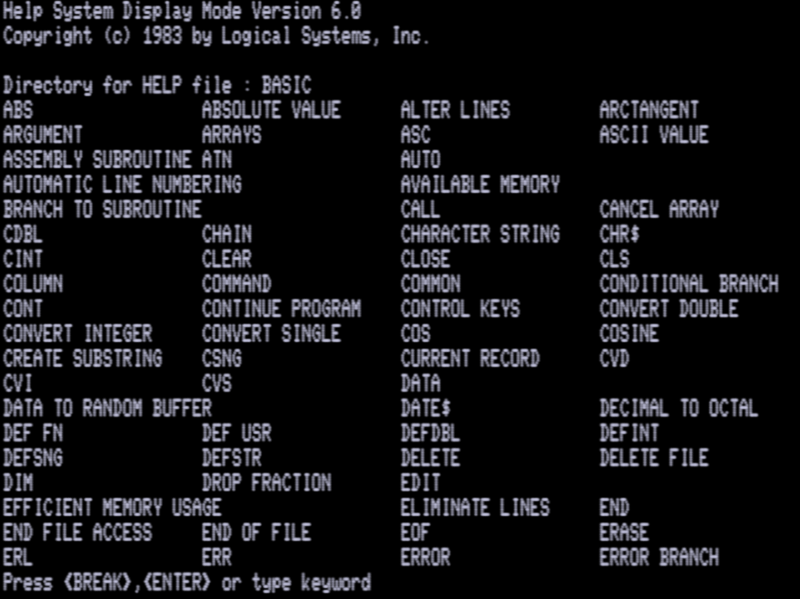 Screen shot